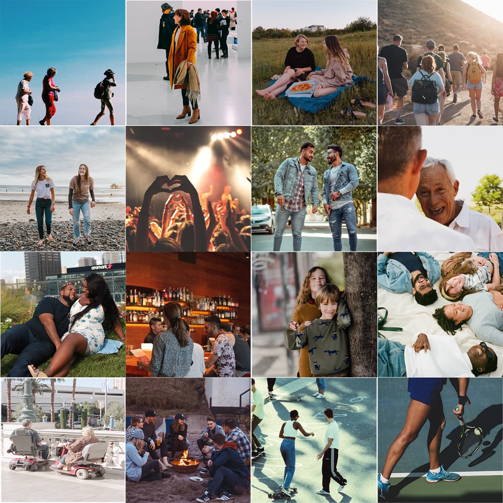 Share great moments with someone you like